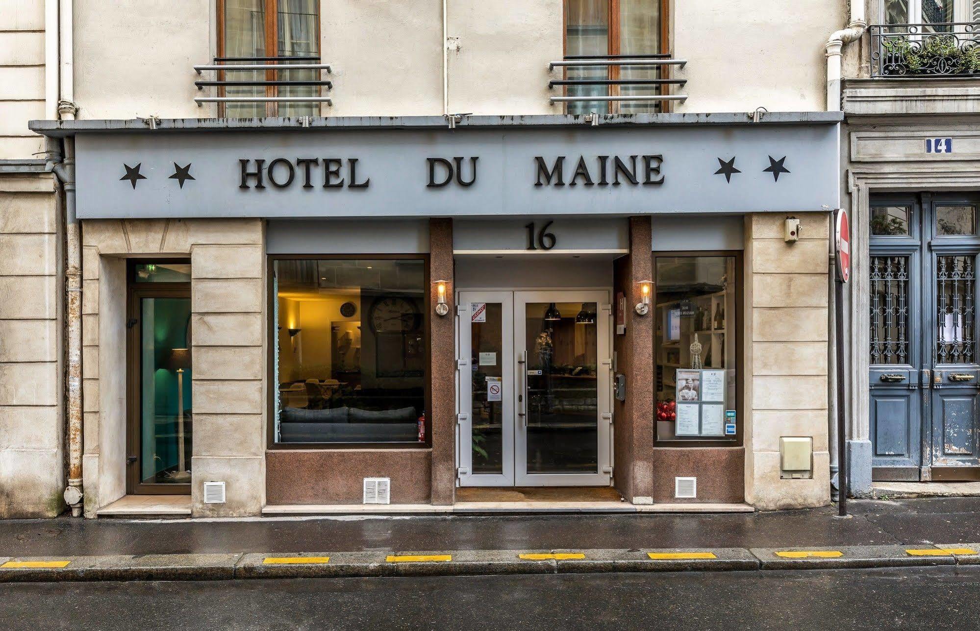 Hotel Du Maine París Exterior foto